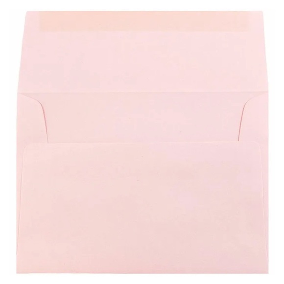 Hallmark 12ct Light Pink Invitation Envelopes - Picture 1 of 10